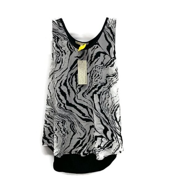 Daniel Rainn Zebra Print Tank Top - Picture 1 of 2